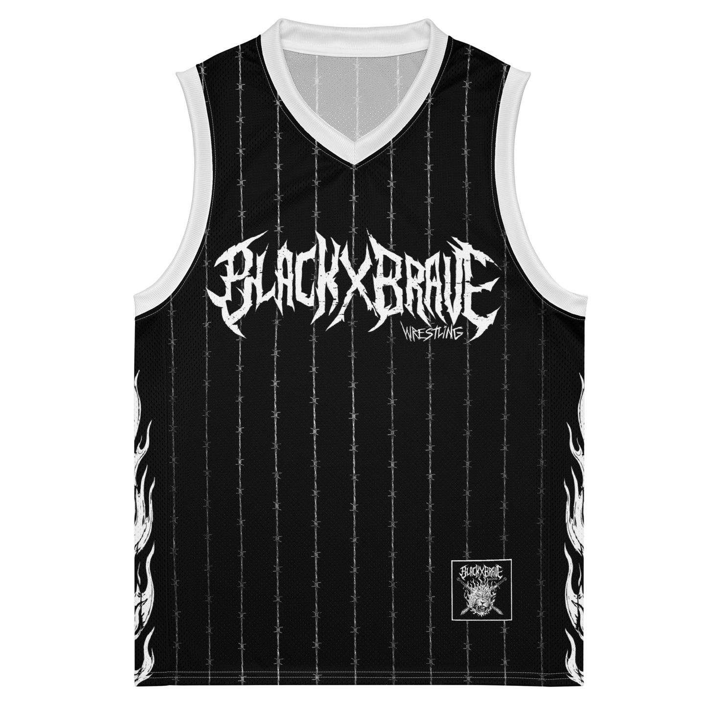 Barbed Wire Premium Basketball Jersey