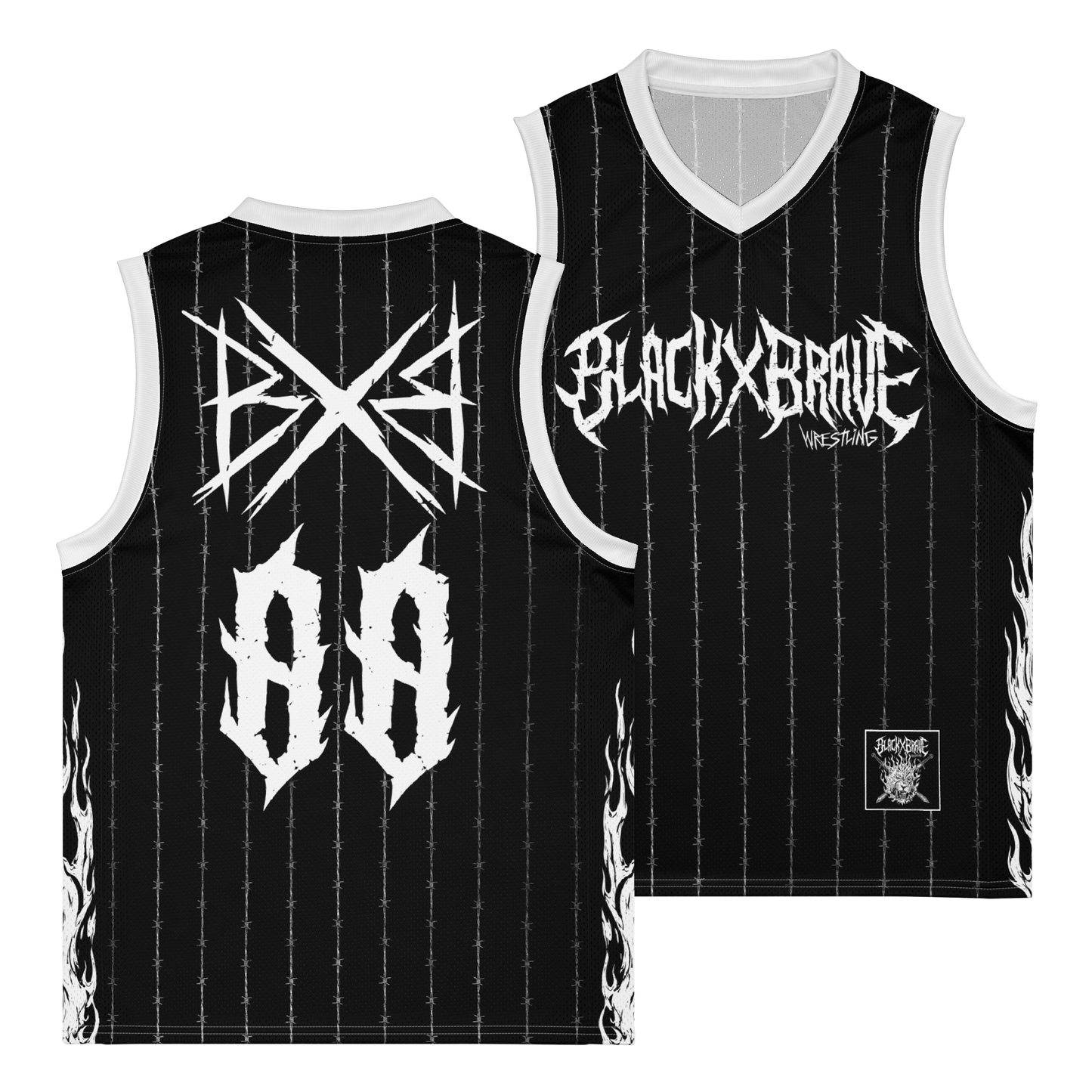 Barbed Wire Premium Basketball Jersey